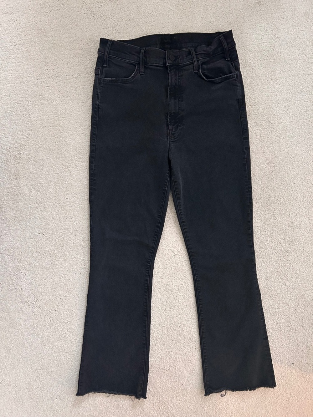 Mother size 29 Hustler Ankle Fray jeans